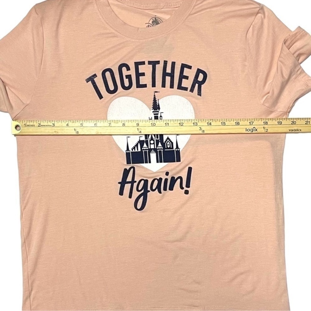 Disney Parks Together Again Women's Tee Pink
Size Small Walt Disney World Castle - Picture 4 of 10